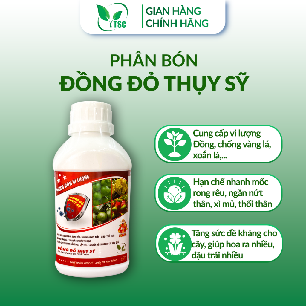 Phân bón Đồng Đỏ Thụy Sỹ - Chai 500ml dong-do-thuy-sy