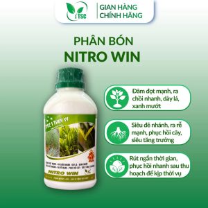 Phân bón Nitro Win Thụy Sỹ - Chai 500ml Phân bón Nitro Win Thụy Sỹ, Đâm Đọt Mạnh, Ra Chồi Nhanh, Siêu Đẻ Nhánh, Ra Rễ Mạnh - Chai 500ml