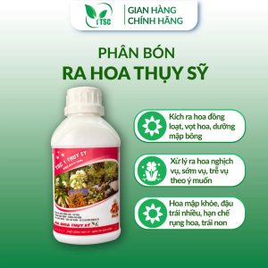 Phân Bón RA HOA Thụy Sỹ Kích Ra Hoa Đồng Loạt, Dưỡng Mập Bông, Xử Lý Ra Hoa Nghịch Vụ