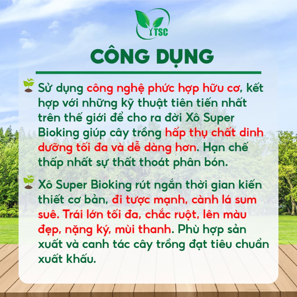 Phân bón Xô Bioking Thụy Sỹ - Xô 20kg XÔ BIOKING TSC Thụy Sỹ Siêu Ra Rễ, Nhú Đọt Mạnh, Dày Lá, Xanh Lá, Trái Lớn Cực Nhanh, Tăng Năng Suất – Xô 20kg