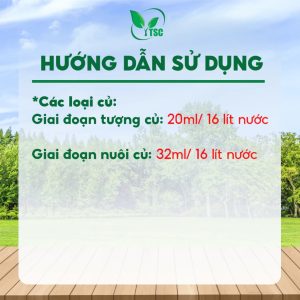 Phân Bón To Củ Thụy Sỹ, Phì Củ Tối Đa, Tăng Độ Ngọt, To Tròn, Nặng Ký, Tăng Tinh Bột - Chai 1 lít