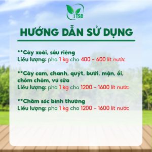 Phân bón Đồng Achilles TSC Thụy Sỹ Hạn Chế Nứt Thân Xì Mủ, Vàng Lá, Thối Rễ, Tăng Đề Kháng Cho Cây Khỏe - Túi 1kg