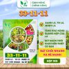 Phân Bón 33-11-11 Thụy Sỹ, Xanh Lá, Bật Chồi Nhanh, Ra Rễ Mạnh, Phục Hồi Nhanh Sau Thu Hoạch-Hộp 1kg