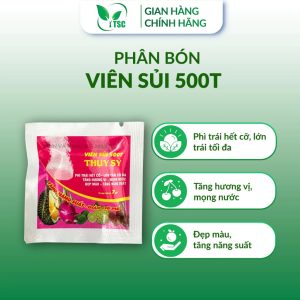 Sủi GA3 500T Thụy Sỹ, Phì Trái Hết Cỡ, Lớn Trái Tối Đa, Tăng Hương Vị, Đẹp Màu - Viên 7gr