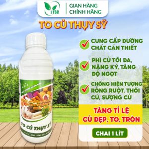 Phân Bón To Củ Thụy Sỹ, Phì Củ Tối Đa, Tăng Độ Ngọt, To Tròn, Nặng Ký, Tăng Tinh Bột - Chai 1 lít