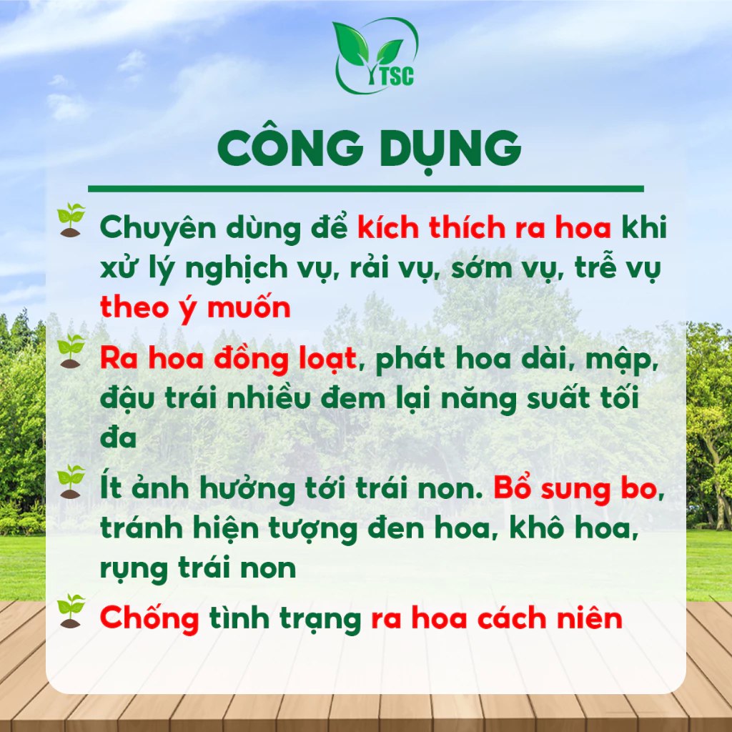 1.80.1 Thụy Sỹ CHUYỂN MẦM LÁ SANG MẦM HOA, Kích Ra Hoa Đồng Loạt, Vọt Hoa - Hũ 500g Công dụng của 1.80.1 Thụy Sỹ Kích Ra Hoa Đồng Loạt
