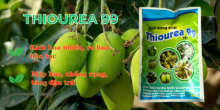 Phân Bón Thiourea 99 – Kích Hoa Nhiều, Ra Hoa Liên Tục, Mập Hoa, Chống Rụng Và Tăng Đậu Trái Phân bón Thiourea kích ra hoa đồng loạt