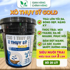 Xô Hữu Cơ Thụy Sỹ Gold Phân Bón Hữu Cơ Cao Cấp, Lớn Trái Tối Đa, Nặng Ký