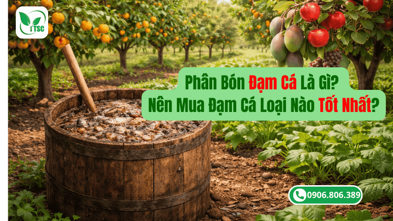 phân bón đạm cá là gì?nên mua đạm cá loại nào tốt nhất?