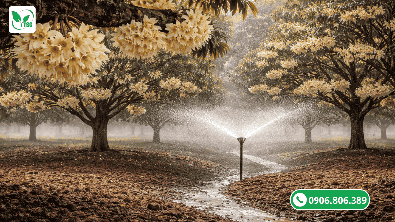 cách chăm sóc cây sau khi cắt nước để ra hoa hiệu quả - thời điểm cắt nước làm bông sầu riêng